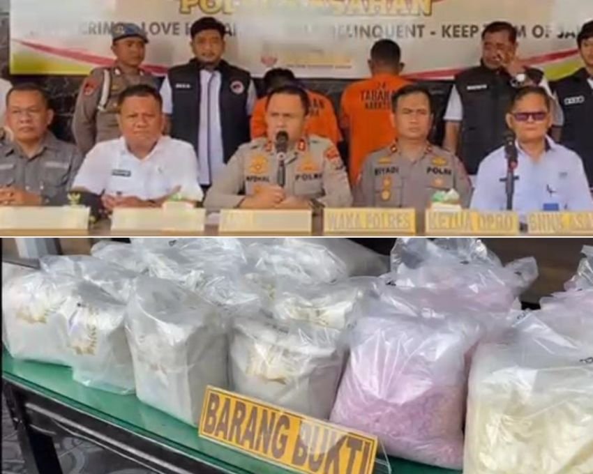 Dua Nelayan Kurir Narkoba 20 Kg Sabu dan 40 Ribu Ekstasi Ditangkap di Asahan
