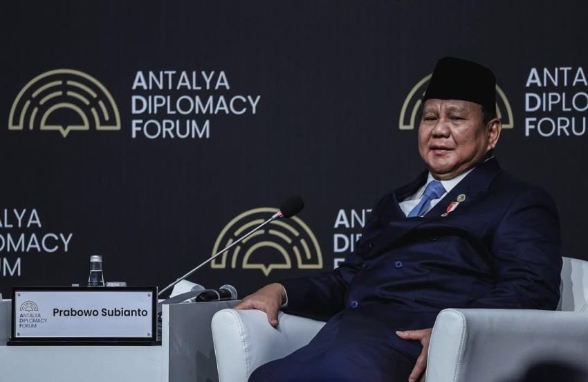 Prabowo Cerita Pengalaman Dipecat dari TNI di Forum Diplomasi Turki