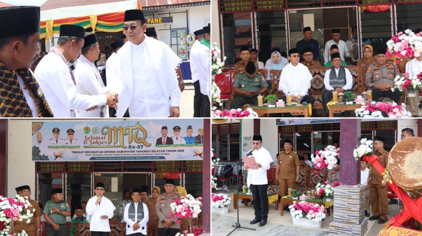 Bupati Tapsel Dorong MTQ Sipirok Percepat Kemajuan Ibu Kota Kabupaten