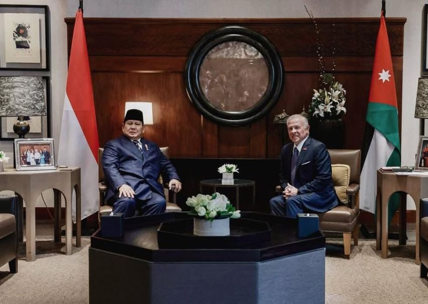 Presiden Prabowo dan Raja Abdullah II Akui telah Bersahabat sejak Usia Muda