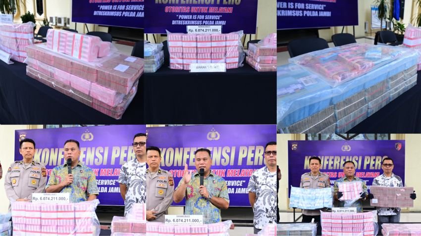 Polda Jambi Ungkap Dugaan Korupsi Pengadaan Peralatan Praktek Dinas Pendidikan Provinsi Jambi, Kerugian Negara Rp 21,89 Miliar