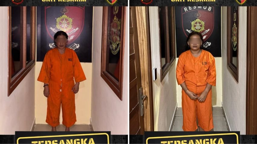 Viral! Dua Perempuan Spesialis Pencurian Toko Diamankan Polsek Kutsel, Satu Pelaku Masih DPO