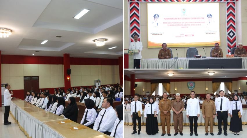 Serahkan 150 SK CPNS, Bupati Tapsel: Saya Butuh Orang-Orang 'Agent Of Change'