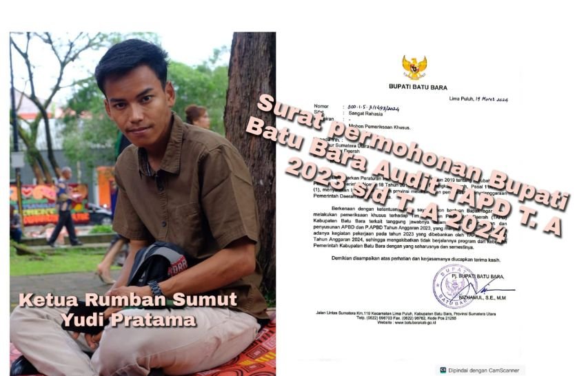Dirkrimsus Poldasu Diminta Periksa Kepala Inspektorat Batubara Terkait Pengelolaan Anggaran