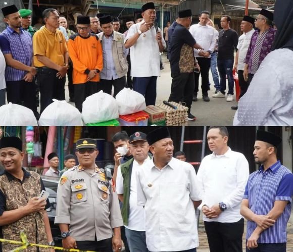 Bupati Langkat H. Syah Afandin Kunjungi Lokasi Kebakaran di Bahorok, Janjikan Bantuan Rp20 Juta per Rumah Korban