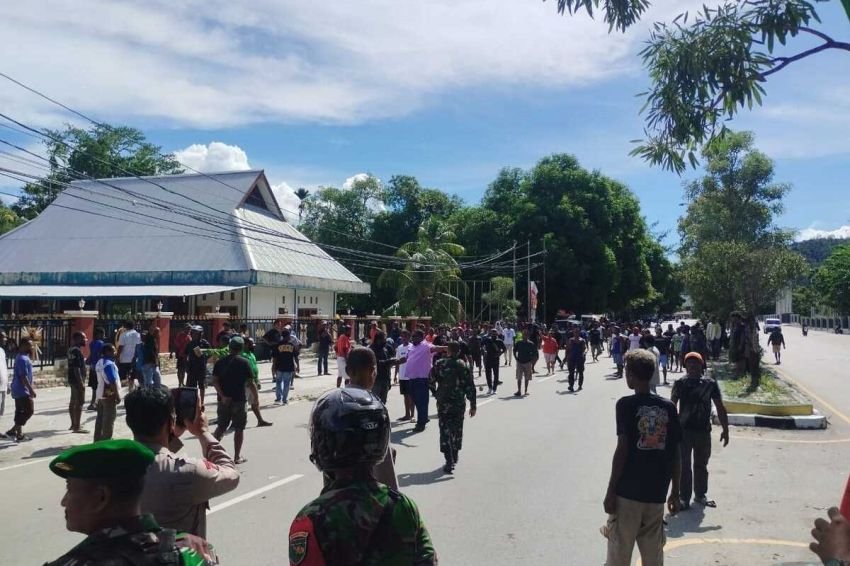 Bentrokan Warga di Jayapura Dipicu Unggahan Facebook, 6 Orang Luka-luka