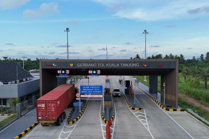 Tol Kuala Tanjung&ndash;Indrapura Segera Berbayar, Ini Daftar Tarif Resminya