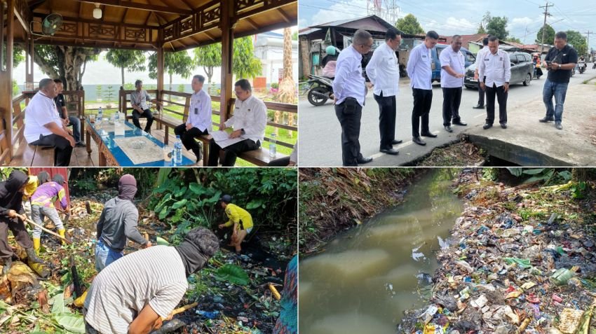 Bersama Dinas Bina Marga, Karutan Evaluasi Pencegahan Banjir Di Rutan Kelas I Medan