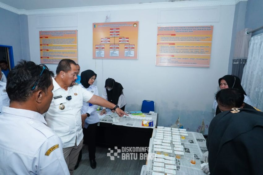 Bersih-Bersih Narkoba, Bupati Batu Bara Tes Urine ASN dan Non ASN Dinas Perkim LH serta Bappelitbangda