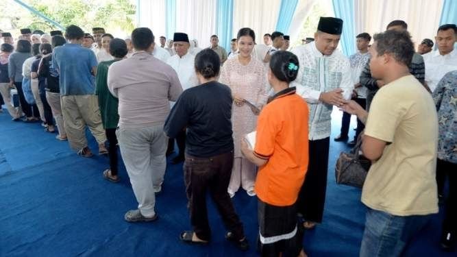 Gubernur Sumut Bobby Nasution Gelar Open House Idul Fitri, Seribu Warga Hadiri di Rumah Dinas