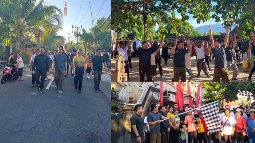 Meriah! HUT ke-71 GKPB Mandira Santi Jembrana Diwarnai Jalan Santai dan Kebersamaan