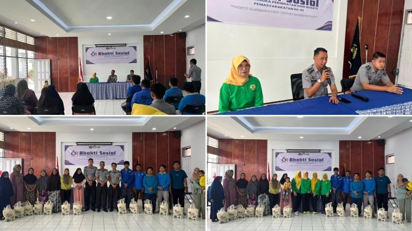 Peduli Sesama, Rutan Rantau Gelar Bhakti Sosial di Momen HBP ke-61