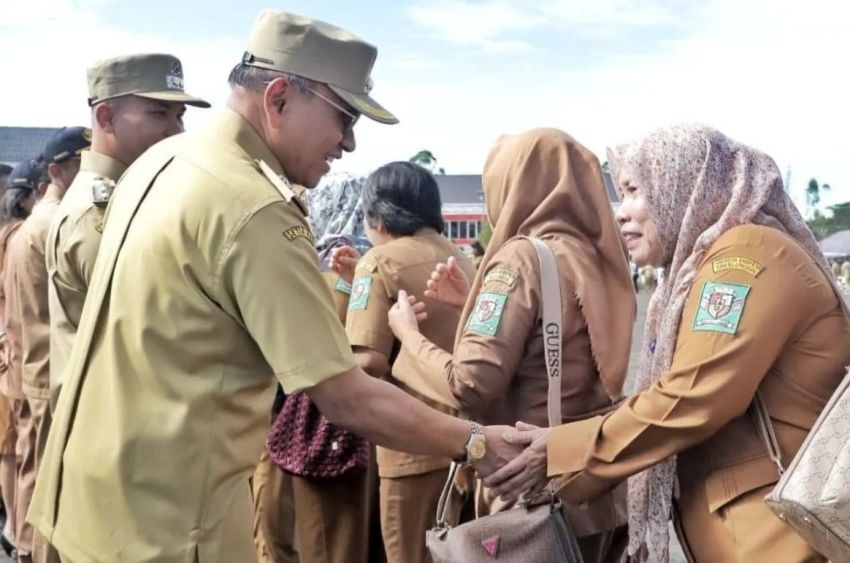ASN Pemkab Simalungun Kembali Aktif Setelah Libur Lebaran, Bupati Anton Saragih Ajak Tingkatkan Kinerja