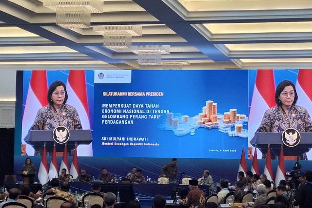 Sri Mulyani Kritik Kebijakan Tarif Impor Trump: "Ilmu Ekonomi Tidak Berlaku Lagi"