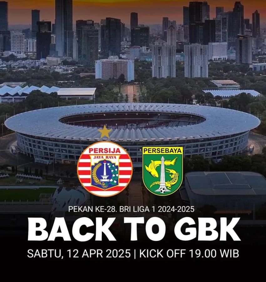 Jelang Laga Persija vs Persebaya di GBK Malam Ini, 2.819 Personel Dikerahkan untuk Pengamanan