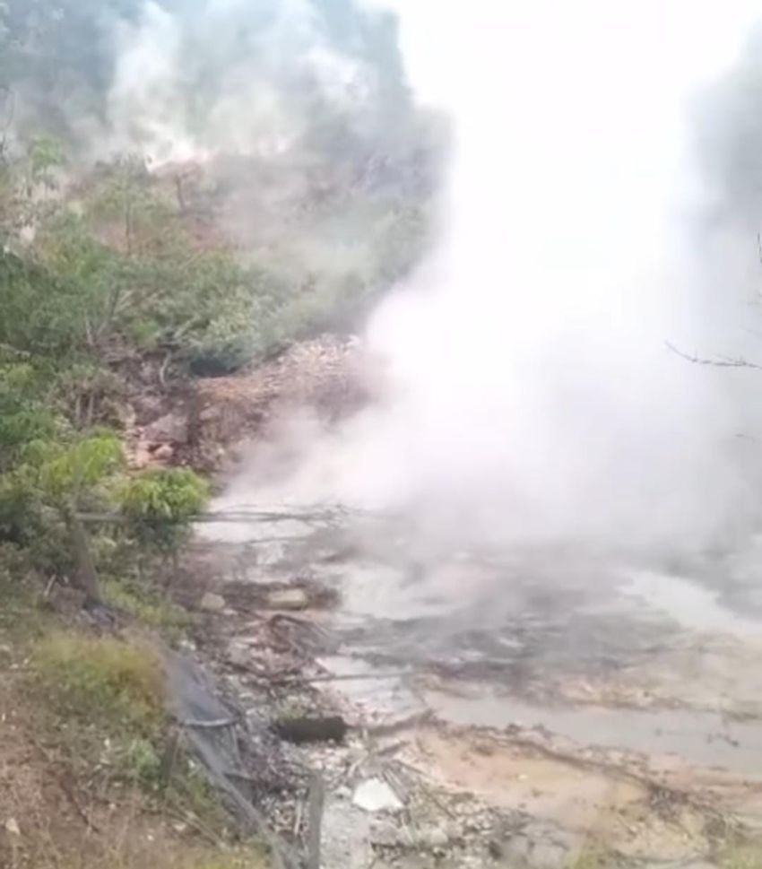 Semburan Lumpur Panas di Mandailing Natal Picu Kekhawatiran Warga, Dikhawatirkan Menyusul Kasus Lapindo