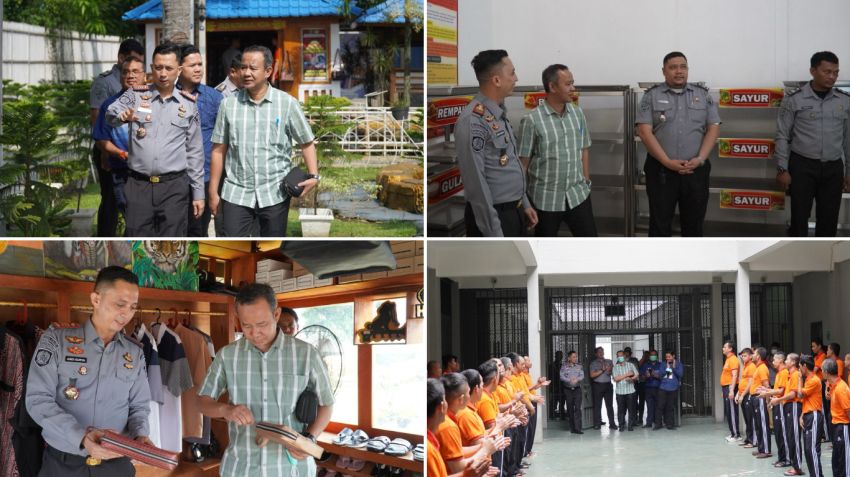 Ombudsman RI Tinjau Pelayanan Publik dan Program Pembinaan di Rutan Kelas I Medan