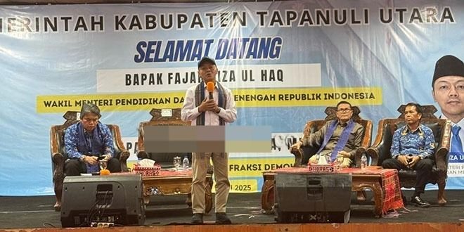 Wakil Menteri Dikdasmen: Kurangi Beban Administrasi Guru di Taput untuk Fokus pada Pembelajaran