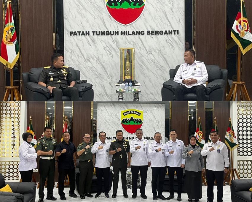 Karutan Kelas 1 Medan Dukung Sinergitas Pemasyarakatan dan TNI dalam Kunjungan ke Kodam I/BB
