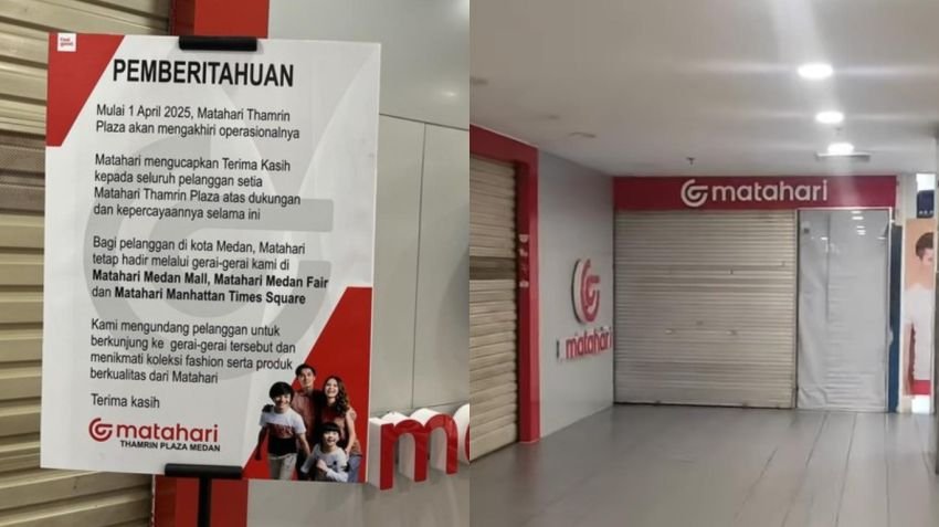 Matahari Thamrin Plaza Medan Tutup Permanen, Warga Kenang Momen Belanja