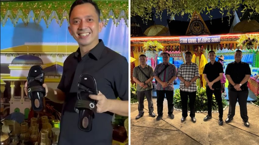 Produk Karya Hasil Warga Binaan Rutan Kelas 1 Medan Habis Terjual di IPPAFEST 2025