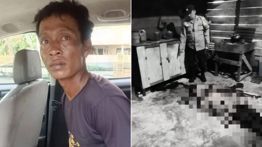 Suami Bacok Istri hingga Tewas di Bengkalis, Dipicu Gadai HP dan Cemburu Buta