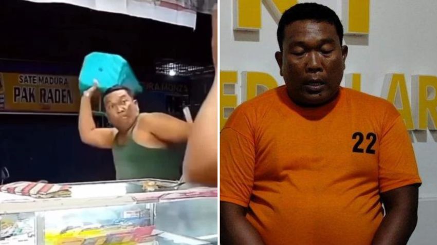 Pria Sok Jago yang Aniaya Penjaga Konter Pulsa di Medan Ditangkap Polisi!