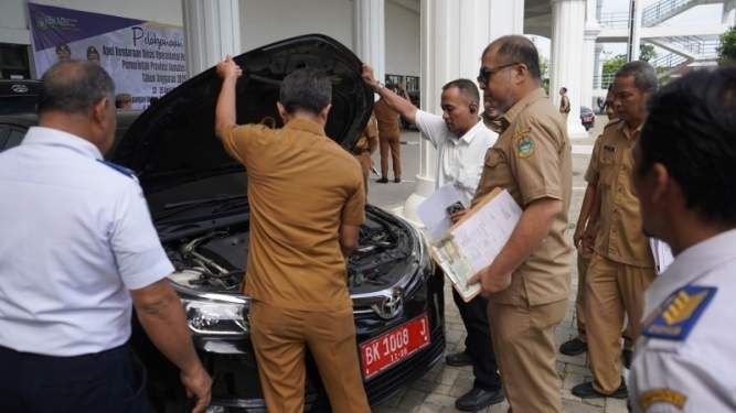 Intruksi Gubsu, BKAD Sumut Tahan 4 Unit Mobil Dinas Tak Lengkap Administrasi