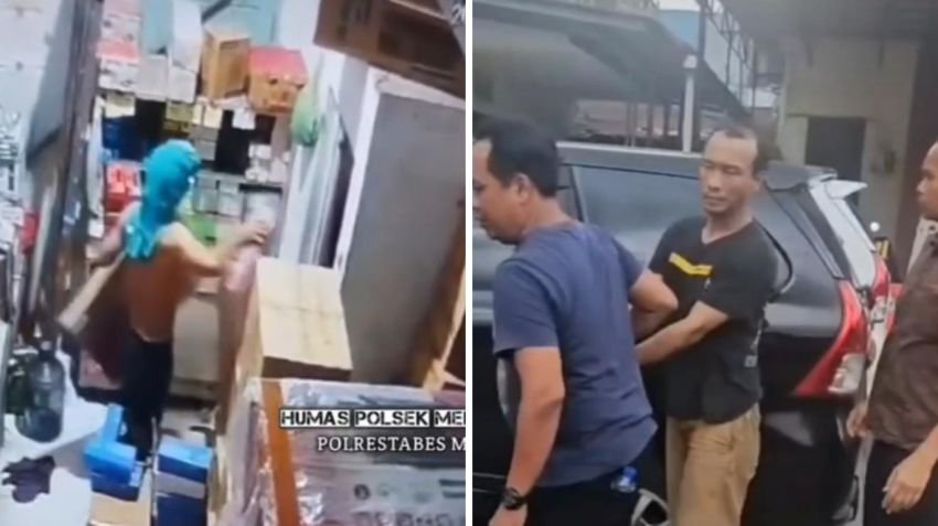 Pria di Medan Bobol Toko Elektronik, Gasak Tiga TV dan Speaker Lewat Jendela Belakang