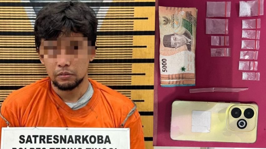 Pria Berinisial N Ditangkap Polres Tebing Tinggi Terkait Kasus Kepemilikan Sabu 1,92 Gram