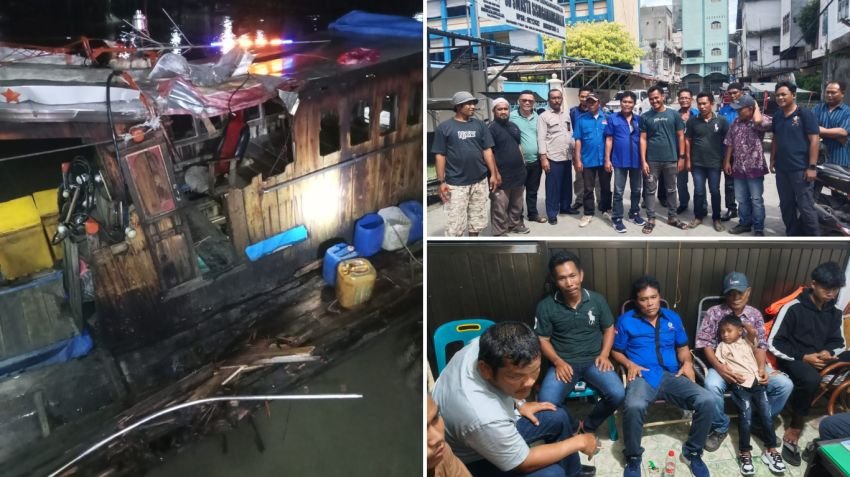 Insiden Pukat Apung Tabrak Boat Jaring Gembung Di Pulau Salah Nama Sepakat Berdamai!!