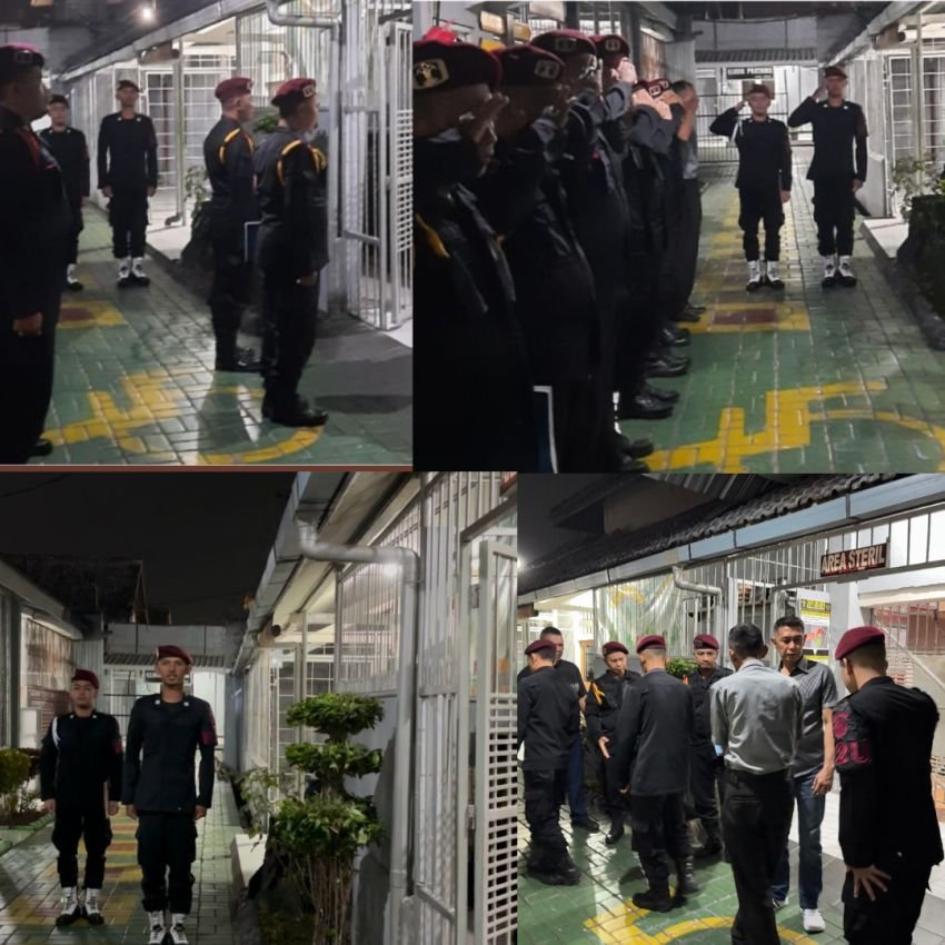 Bekerja dengan Tulus Ikhlas, Kalapas Jember Apresiasi Jajaran Pengamanan