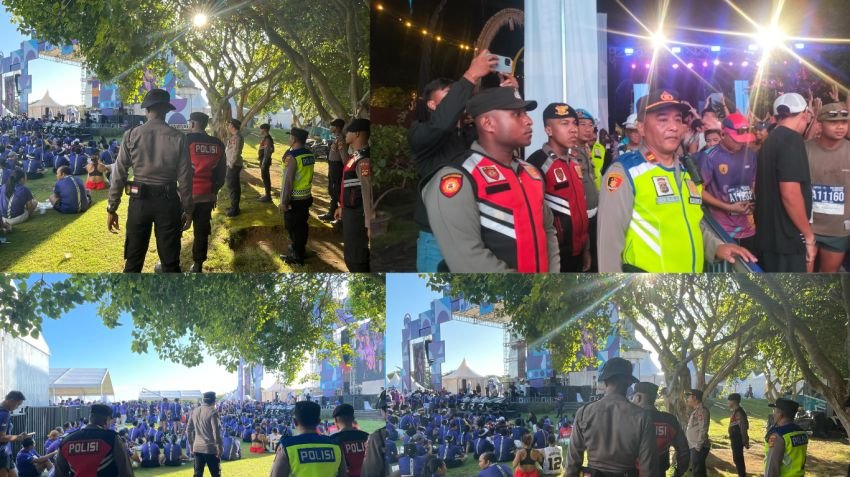 Pengamanan Maksimal, Adhyaksa International Run 2025 Berlangsung Aman dan Kondusif di Nusa Dua