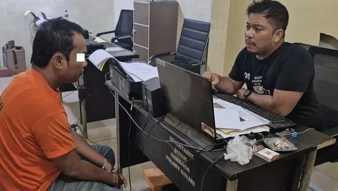 Tantang Polisi Berkelahi, Pengedar Sabu di Binjai Akhirnya Disergap!