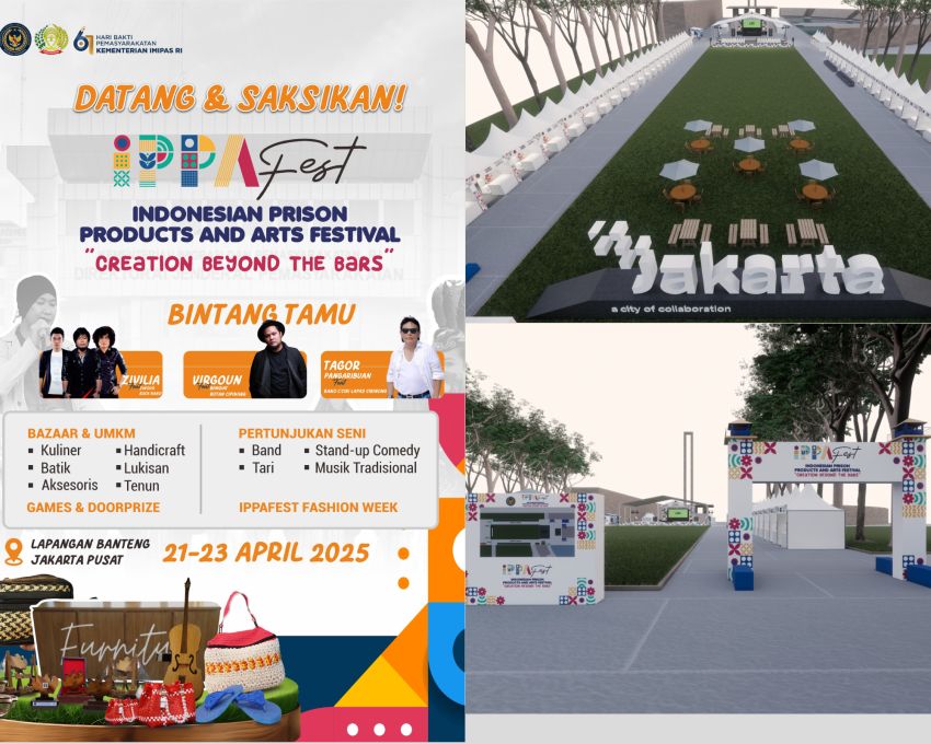 IPPAFest 2025: Ajang Unjuk Karya Warga Binaan, Bukti Pembinaan di Lapas Berjalan Nyata