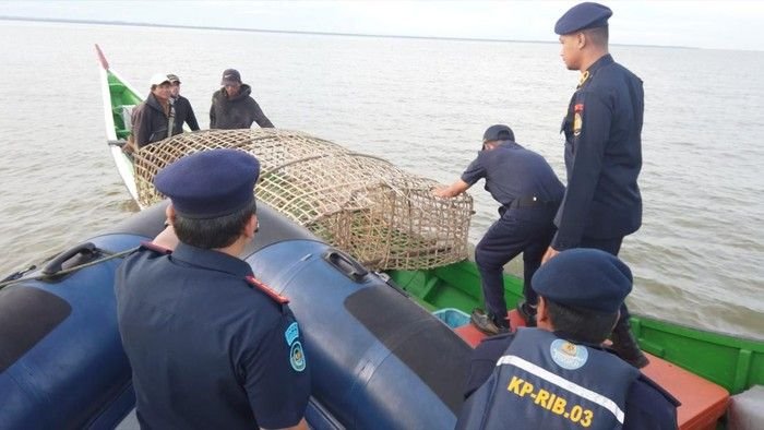 Sempat Kejar-kejaran, KKP Tangkap Kapal Asal Malaysia yang Mencuri Ikan di Perairan Indonesia