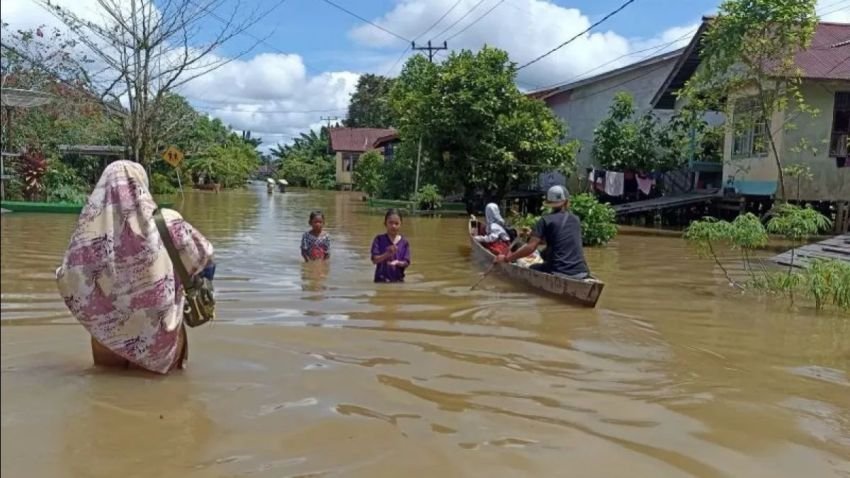 Banjir Melanda Sidoarjo dan Pasuruan, Sebanyak Ribuan Kartu Keluarga Terdampak