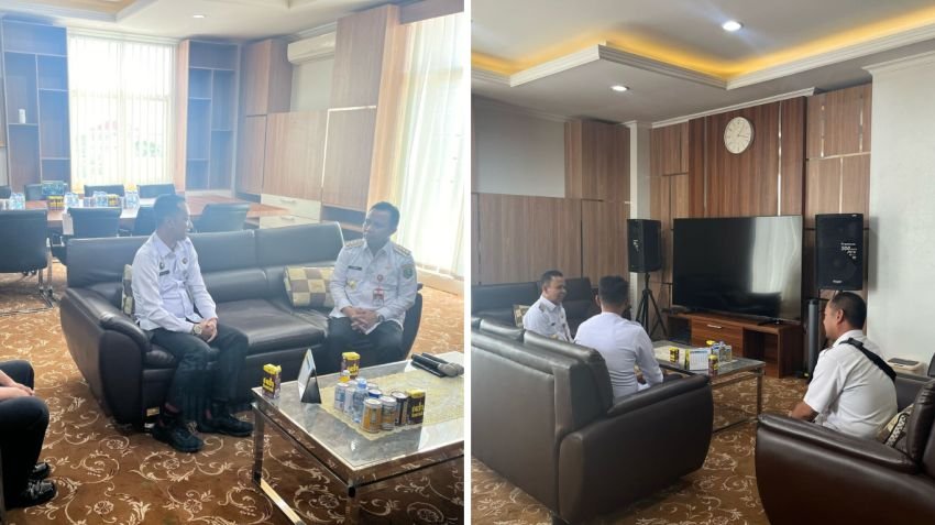 Tingkatkan Pelayanan Warga Binaan, Plt.Karutan Silahturahmi Ke Bupati Tapin