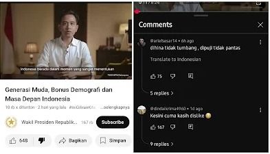 Wapres Gibran Diserbu Netizen Usai Bikin Video Reaksi Kesuksesan Film Animasi Jumbo?