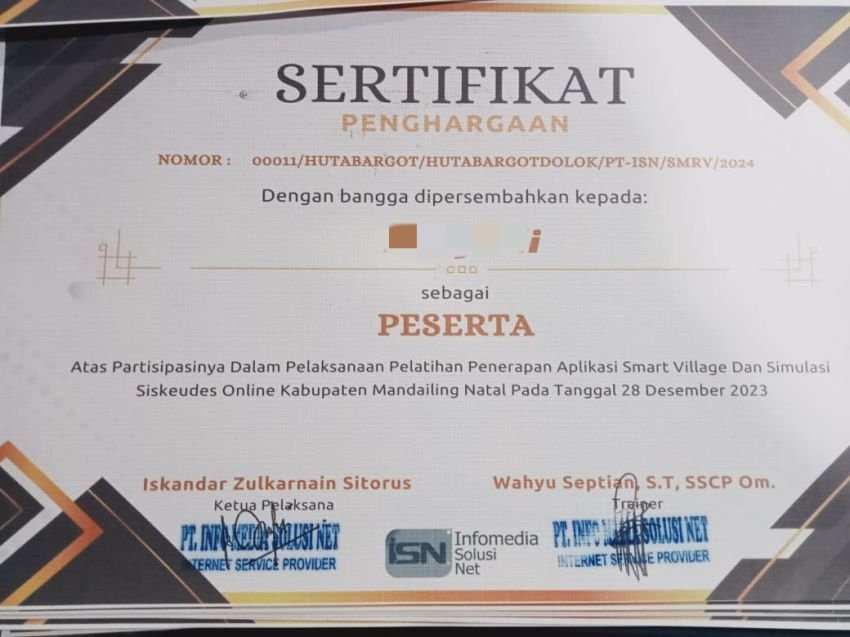 Dugaan Korupsi Rp 9,4 M Proyek 'Smart Village' di Mandailing Natal, Tokoh Masyarakat Desak KPK Turun Tangan