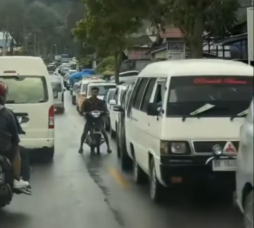 Arus Lalu Lintas Medan-Berastagi Ramai Lancar, Puncak Kepadatan Diprediksi Akhir Pekan