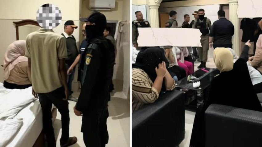 Razia Syariat di Banda Aceh: Enam Pasangan Non-Muhrim dan Enam Pengguna Narkoba Diamankan di Hotel