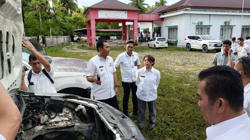 Ramai di Pemberitaan, Polisi Belum Proses Kasus Hilangnya Mesin Ambulans Dinkes,  Bupati dan Wabup Nias Selatan Sidak ke Dinkes