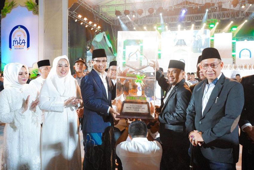 Wali Kota Medan Rico Waas Resmi Tutup MTQ ke-58, Medan Selayang Juara Umum