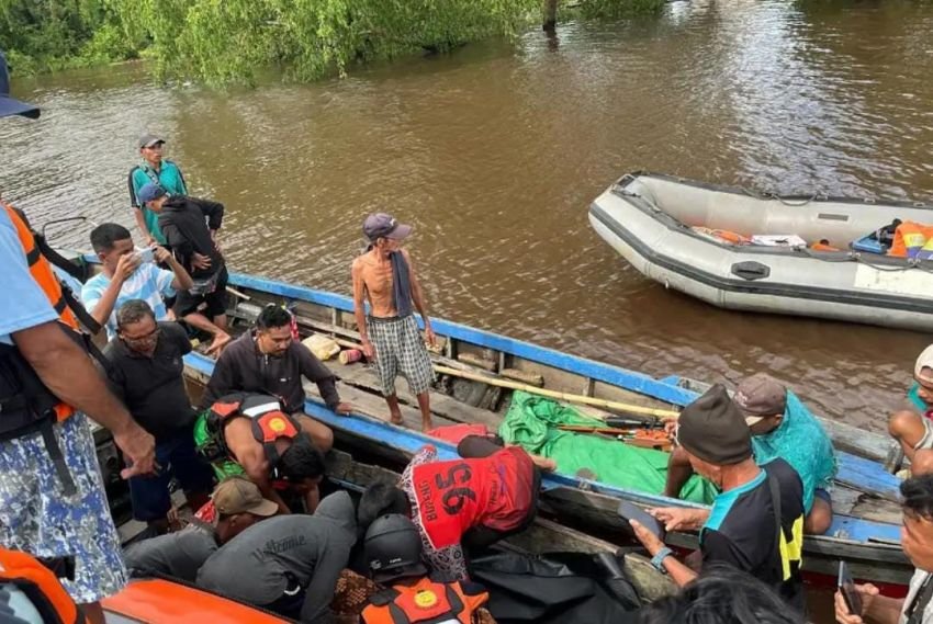 Warga Kotawaringin Timur Tewas Diterkam Buaya Saat Mandi di Sungai Mentaya
