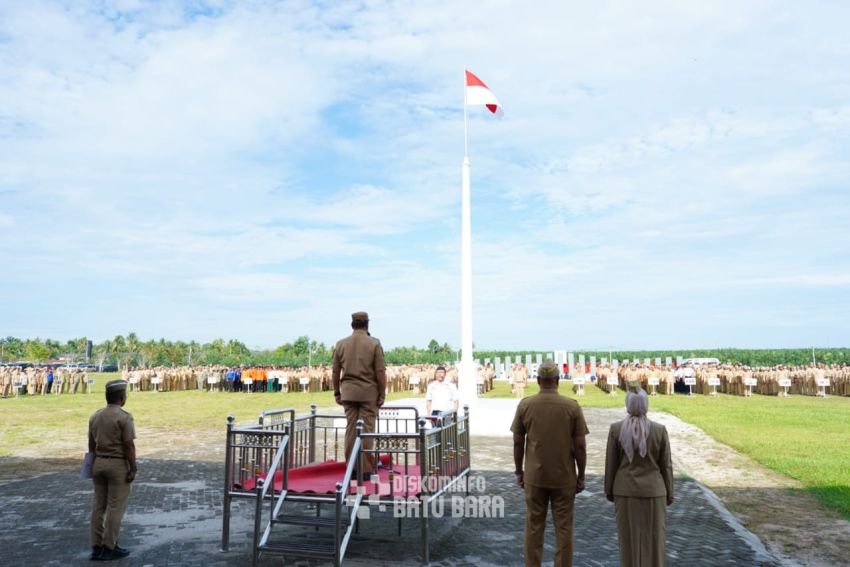 Hari Pertama Kerja Setelah Cuti Idul Fitri, Pemkab Batu Bara Gelar Apel Gabungan: Fokus Utama Pelayanan Terbaik untuk Masyarakat