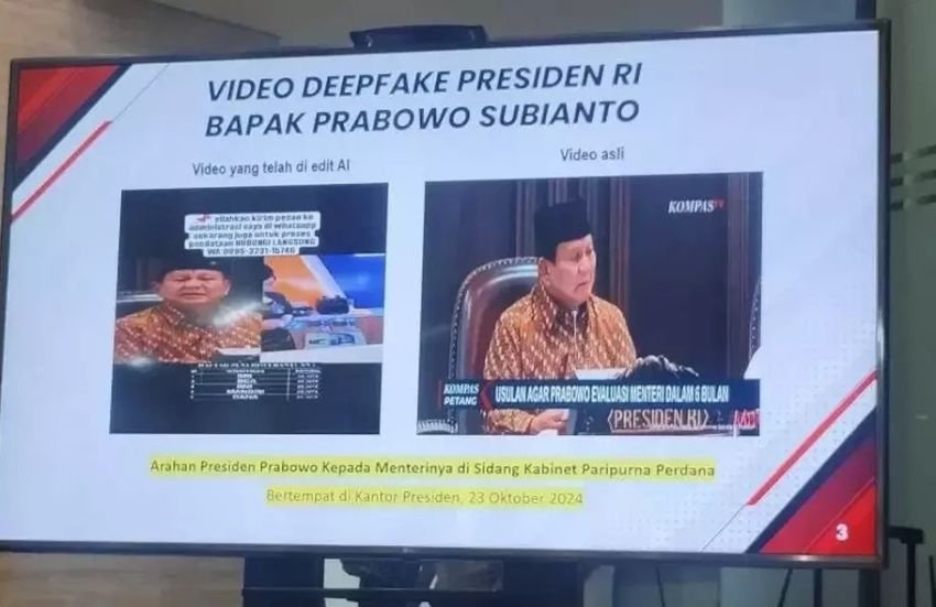 Dua Tersangka Kasus Deepfake Wajah Presiden Prabowo Segera Disidang