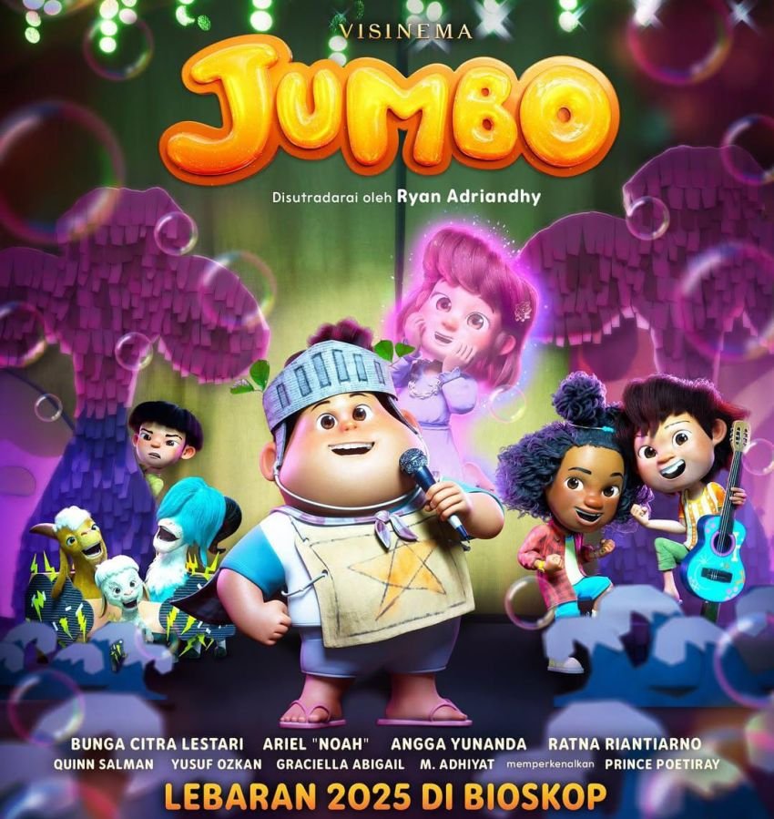 Film Jumbo Jadi Film Animasi Indonesia Terlaris Sepanjang Masa, Tembus 799 Ribu Penonton!