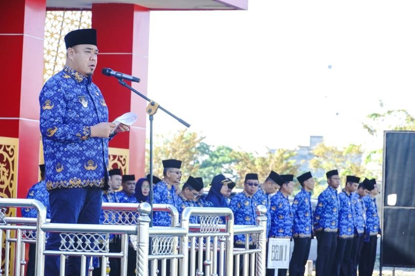 Irup HKN, Wabup Batu Bara Imbau Perangkat Daerah Beri Pelayanan Prima