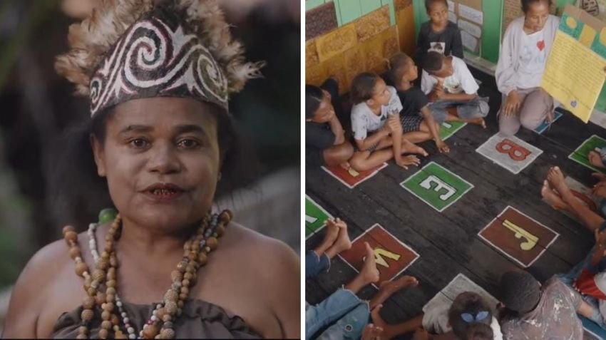 Teladani Semangat Kartini, Mama Hanny Felle Dedikasikan Hidup untuk Literasi di Pedalaman Papua